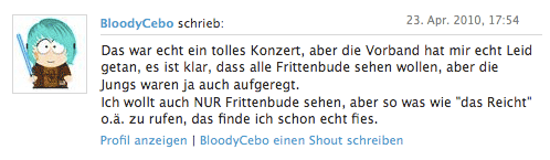 Gemein!